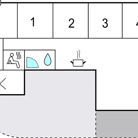 Vejlby Klit Harboore V 度假居 *
